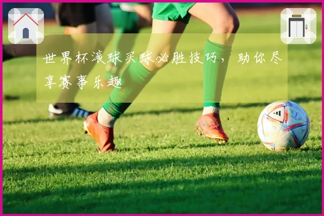 世界杯滚球买球必胜技巧，助你尽享赛事乐趣